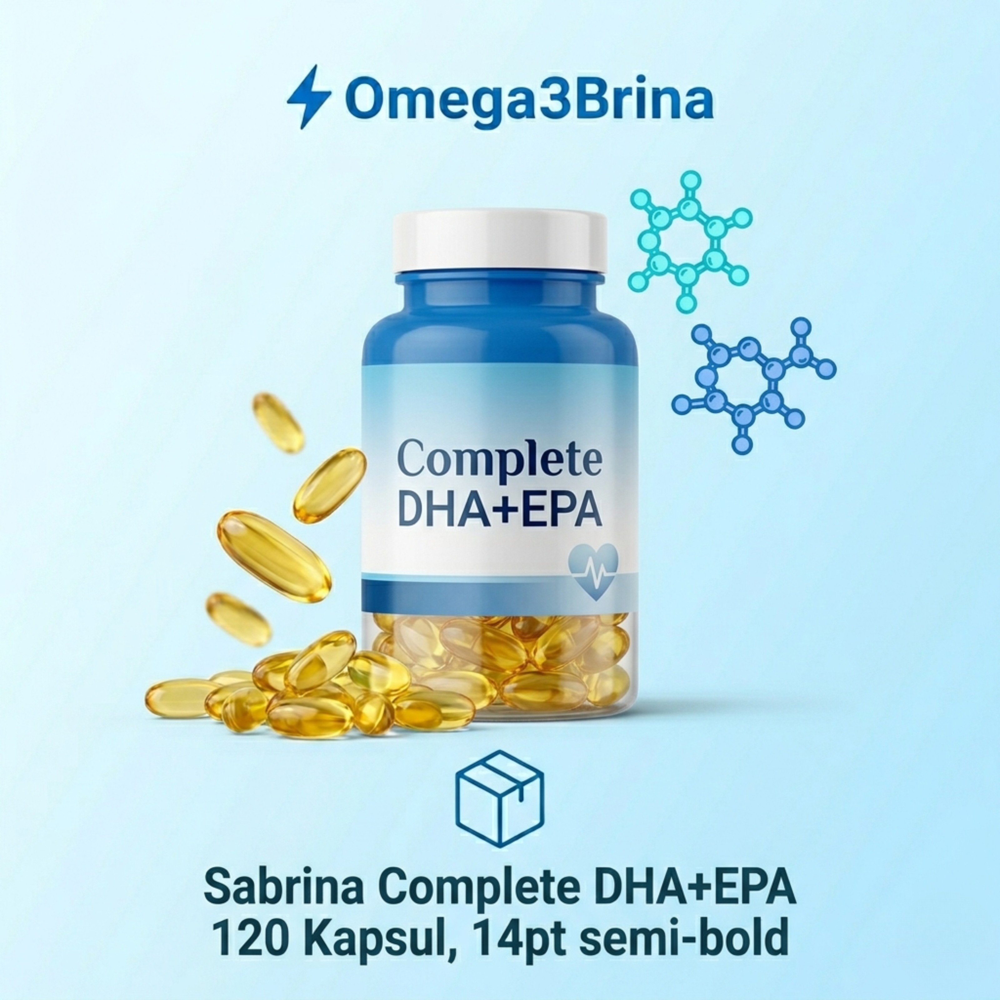 Sabrina Complete DHA+EPA 120 Kapsul